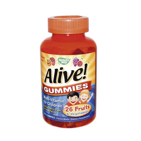 Multivitaminico Alive! para niños 30 gomitas
