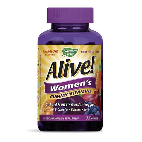 Multivitaminico Alive! para mujeres 75 gomitas